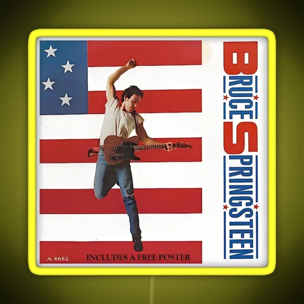 Ancient Bruce Springsteen Bruce Springsteen Bruce RGB Neon Sign