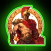 Ancient Greek Warrior Spartan RGB Neon Sign - Image 4