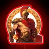 Ancient Greek Warrior Spartan RGB Neon Sign - Image 2