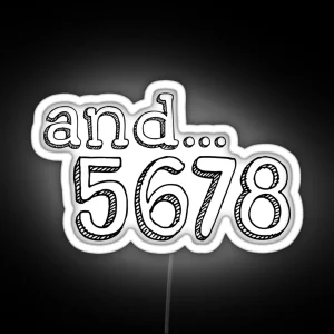 And 5678 RGB Neon Sign