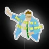 Vibrant Neon Sign for Van Life and Freedom Enthusiasts.