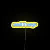 Eye-catching Blue RGB Neon Sign with OOP Display Technology Features