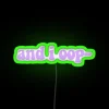 RGB LED Neon Light Sign with Customizable Design and Text