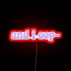 Vibrant I OOP Design RGB Neon Sign Wall Decoration Accent Light