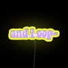 Customizable Color Changing LED Sign with Programmable RGB Lighting Design