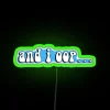 RGB Neon Sign with Customizable Letters and OOP led Options