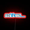 Eye-catching RGB neon sign with I OOP logo design
