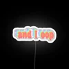 Customizable RGB Neon Sign with LED Display Technology Available Now