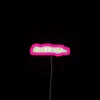 Vibrant rgb led display canvas with customizable neon light design.