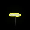 Vibrant LED display with customizable colors and modern design style