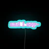 Neon Wall Decorations with Vibrant Color Changing RGB LED Lighting