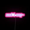 Vibrant RGB Neon LED Sign Display for Modern Decor Spaces