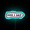 Eye-catching Neon Decorative Sign with Vibrant RGB LED Lighting