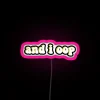 Vibrant Color Changing RGB Neon Sign Canvas Art Display Illumination Solution