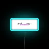 Eye-catching 'I OOP SKSKS' Neon Sign with Colorful RGB Lighting
