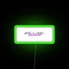 Retro-style colorful RGB neon signs for modern home decor spaces