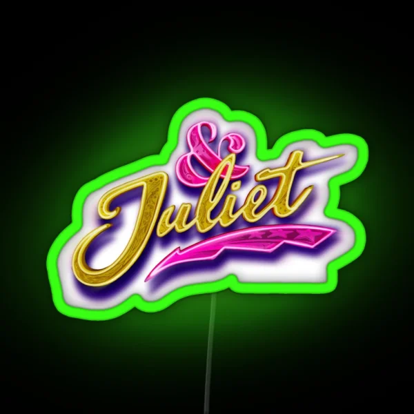 And Juliet Logo 4 RGB Neon Sign