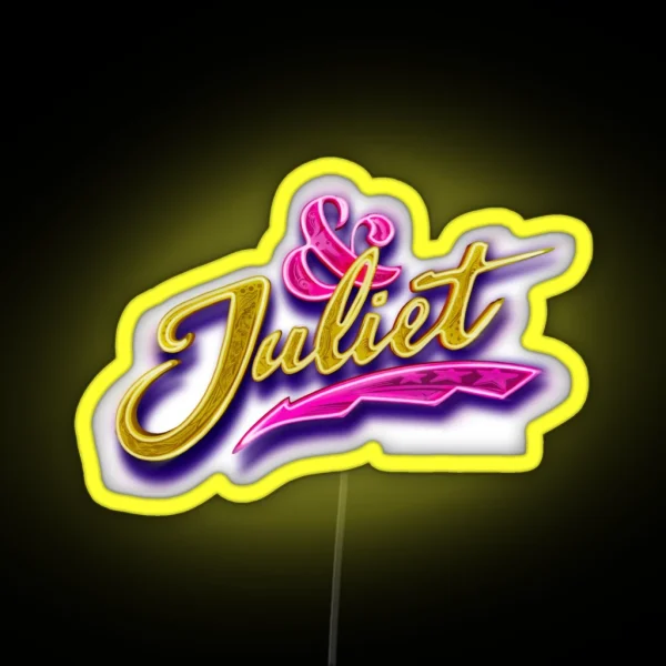 And Juliet Logo 4 RGB Neon Sign