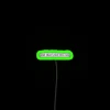 Vibrant Retro Neon Sign with Customizable Quotes and Color Options