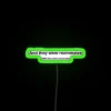 Vibrant Neon Roommate Decor Sign with RGB Color Changing Lighting