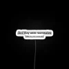 RGB Neon Roommate Signs with Adjustable Color Changing LED Display