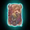 Vibrant Andersen's Little Mermaid RGB Neon Sign for Disney Fans