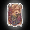 Underwater magic with vibrant colors in a unique LED sign.