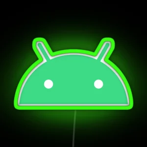 Android 10 Logo RGB Neon Sign