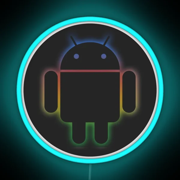 ANDROID Design For Android Google Tech Fans RGB Neon Sign