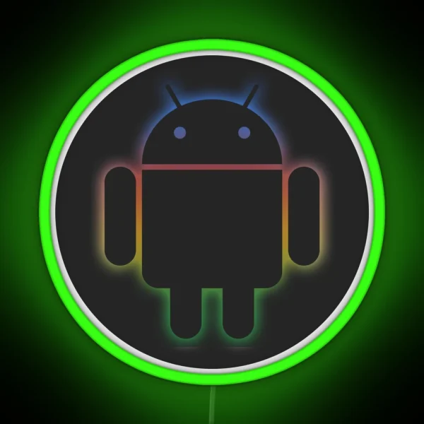 ANDROID Design For Android Google Tech Fans RGB Neon Sign