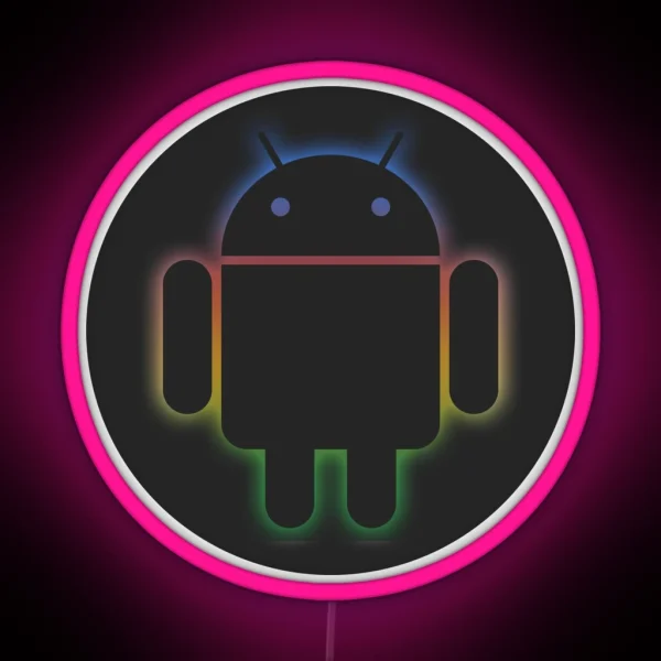 ANDROID Design For Android Google Tech Fans RGB Neon Sign