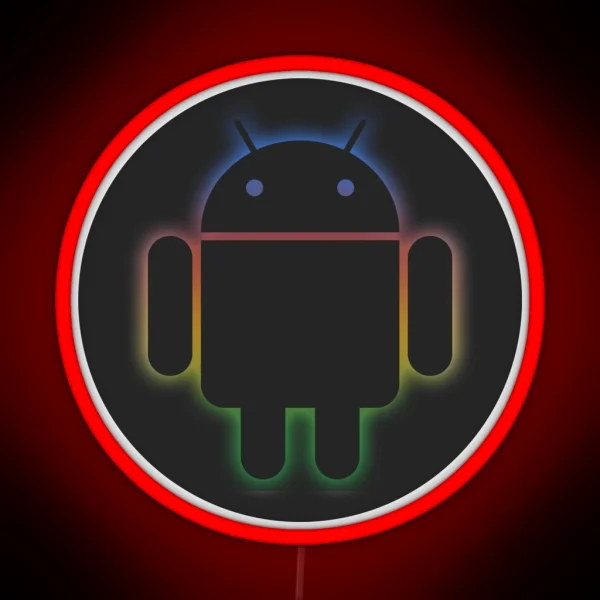 ANDROID Design For Android Google Tech Fans RGB Neon Sign
