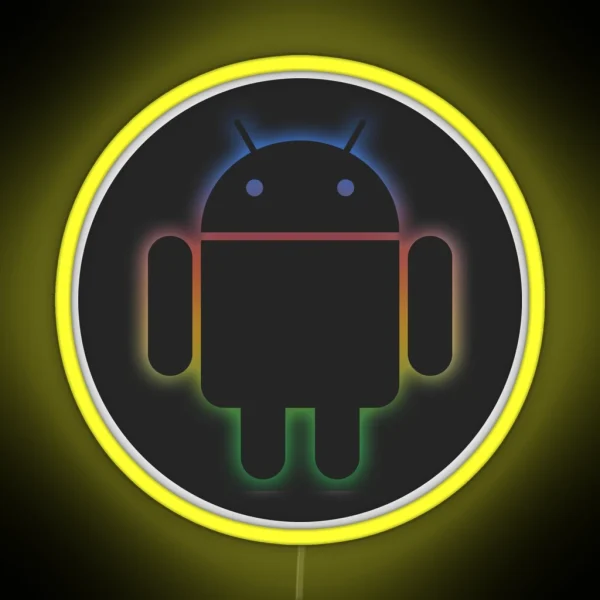 ANDROID Design For Android Google Tech Fans RGB Neon Sign