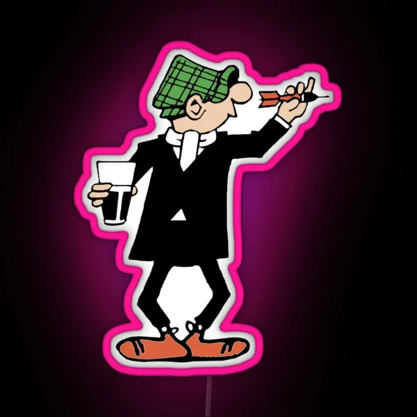 ANDY CAPP DARTS RGB Neon Sign
