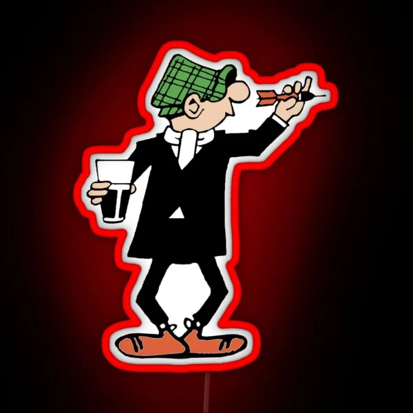 ANDY CAPP DARTS RGB Neon Sign