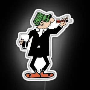 ANDY CAPP DARTS RGB Neon Sign