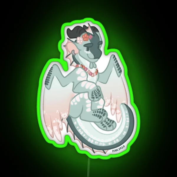 Anemone Good WOF Wings Of Fire RGB Neon Sign