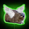 Add whimsical RGB glow with this angel dassie neon sign.