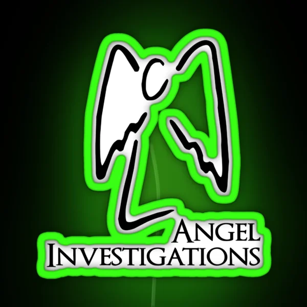 Angel Investigations RGB Neon Sign