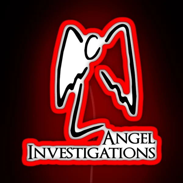 Angel Investigations RGB Neon Sign