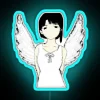 Retro Angel Lain Color-Changing RGB Neon Wall Decor Sign Art