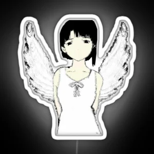 Angel Lain RGB Neon Sign