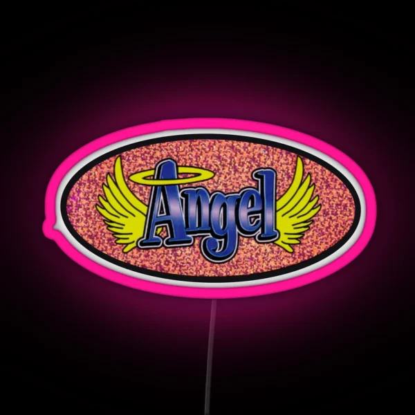 Angel RGB Neon Sign