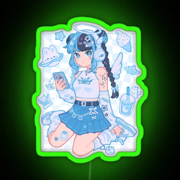 Angelic RGB Neon Sign
