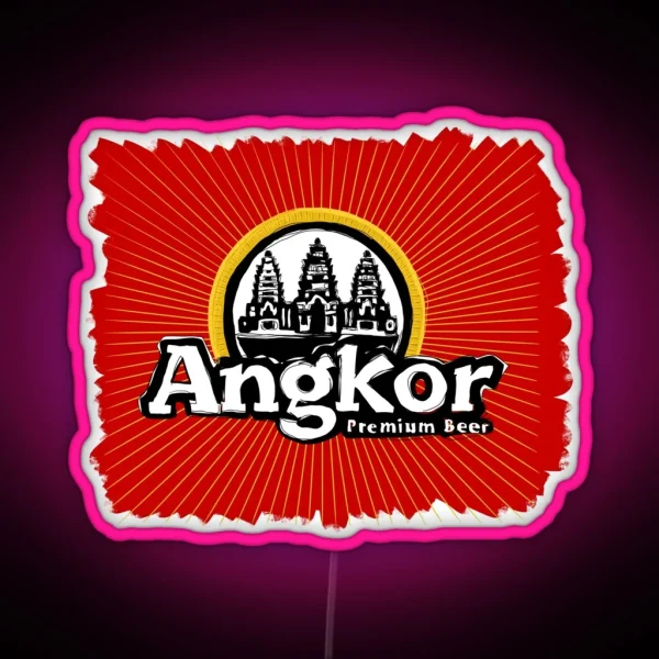Angkor Beer POP RGB Neon Sign