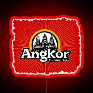 Angkor Beer Pop RGB Neon Sign