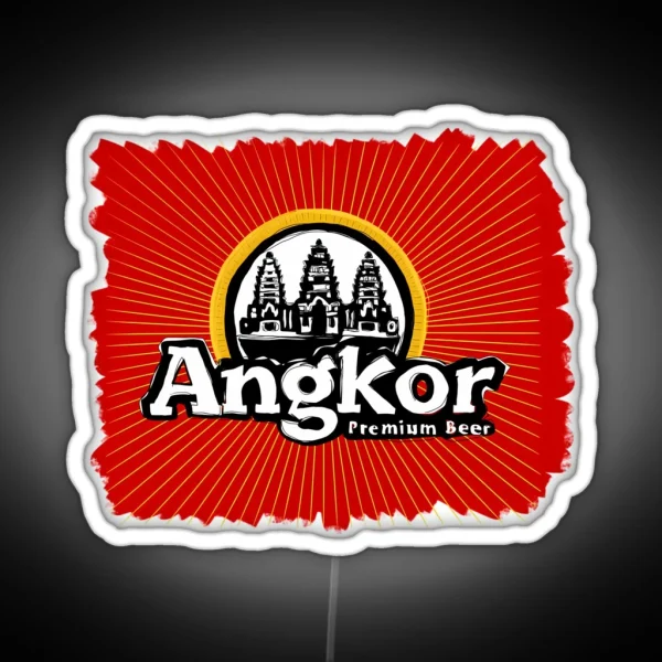 Angkor Beer Pop RGB Neon Sign
