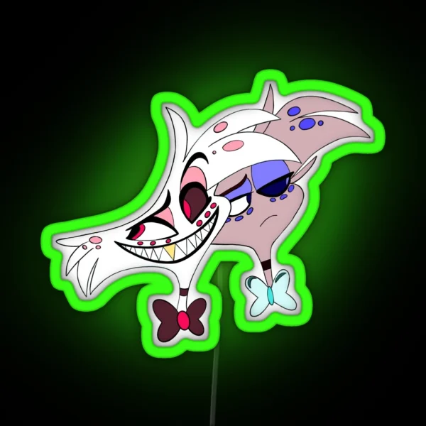 Angle Dust Hazbin Hotel RGB Neon Sign