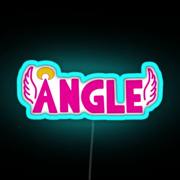 Angle RGB Neon Sign