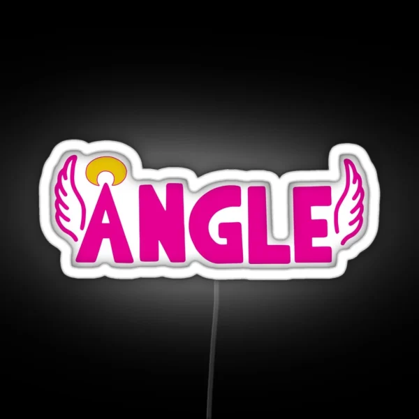 Angle RGB Neon Sign